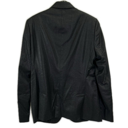 EMPORIOARMANI M1G720 Milano 1B Wool Jacket Black Size 46