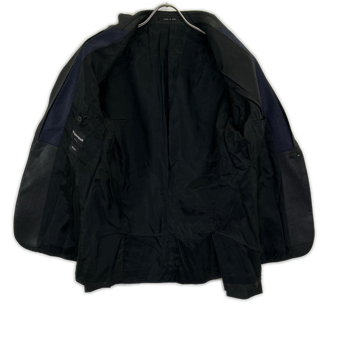 EMPORIOARMANI M1G720 Milano 1B Wool Jacket Black Size 46