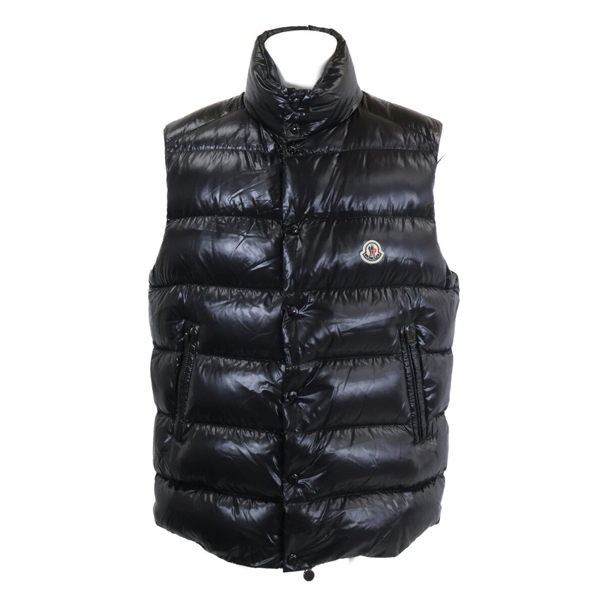 MONCLER Tibb Gilet Down Vest Black Size 4
