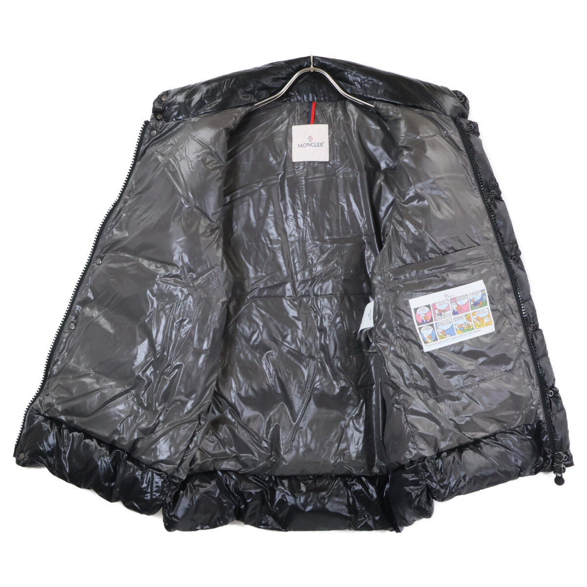 MONCLER Tibb Gilet Down Vest Black Size 4