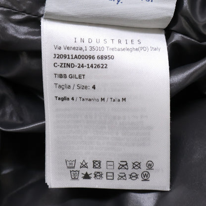 MONCLER Tibb Gilet Down Vest Black Size 4
