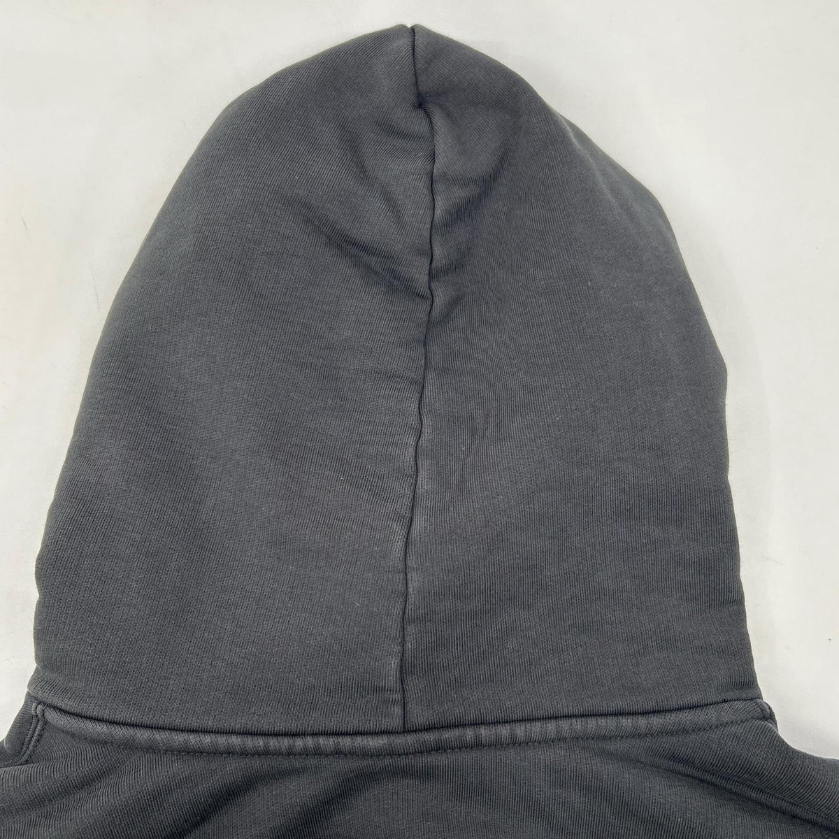 BALENCIAGA 24AW Logo Vintage Print Hoodie Black Size XS