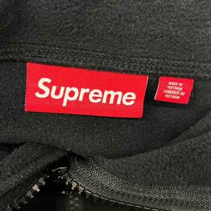 Supreme 24FW Polartec Facemask Half Sweatshirt Black Size XL