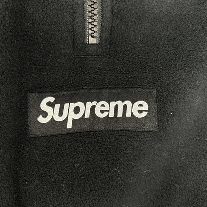 Supreme 24FW Polartec Facemask Half Sweatshirt Black Size XL
