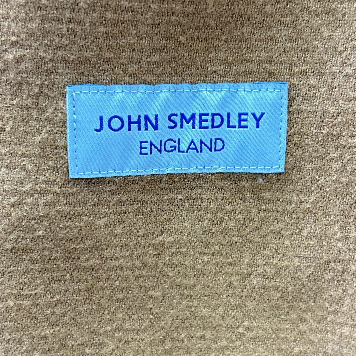 JOHN SMEDLEY 20AW Brown Hooded Balmacaan Coat Size 2