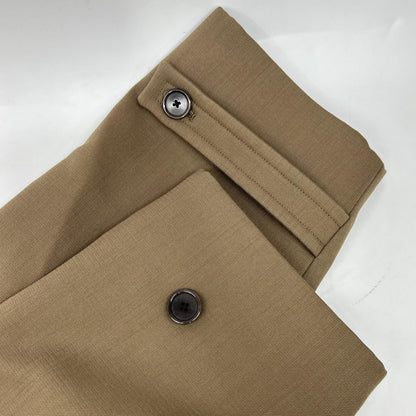 JOHN SMEDLEY 20AW Brown Hooded Balmacaan Coat Size 2