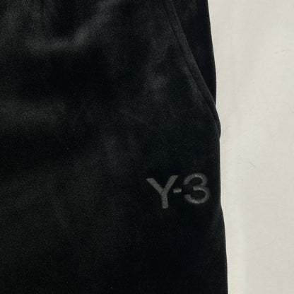 Y-3 IL2147 Velvet Spacer Cuffed Pants Black Size S