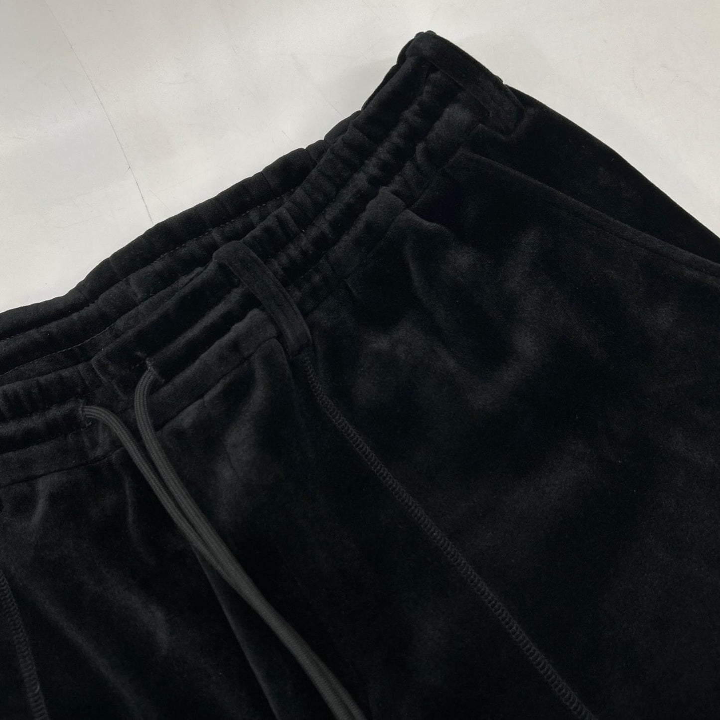 Y-3 IL2147 Velvet Spacer Cuffed Pants Black Size S