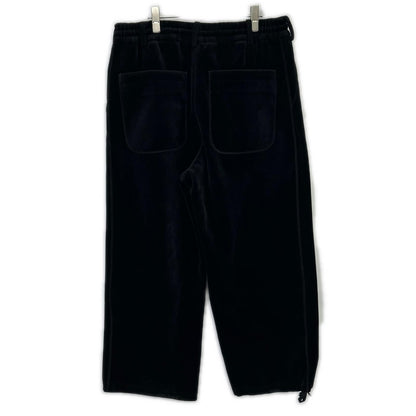 Y-3 IL2147 Velvet Spacer Cuffed Pants Black Size S