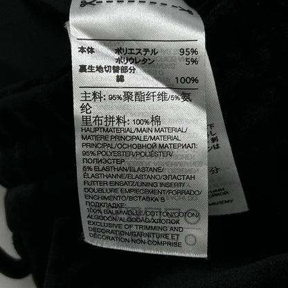 Y-3 IL2147 Velvet Spacer Cuffed Pants Black Size S