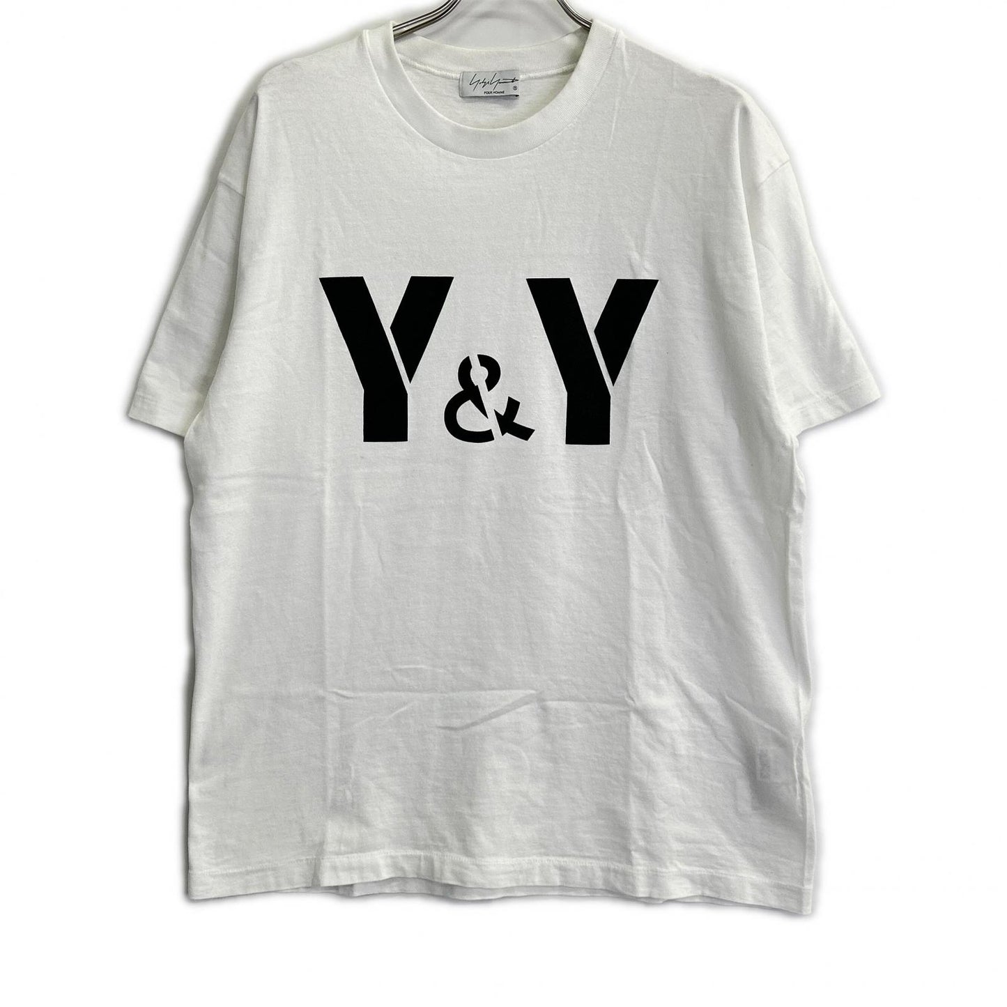 Yohji Yamamoto POUR HOMME HD-T77-087 T-Shirt White Size 3