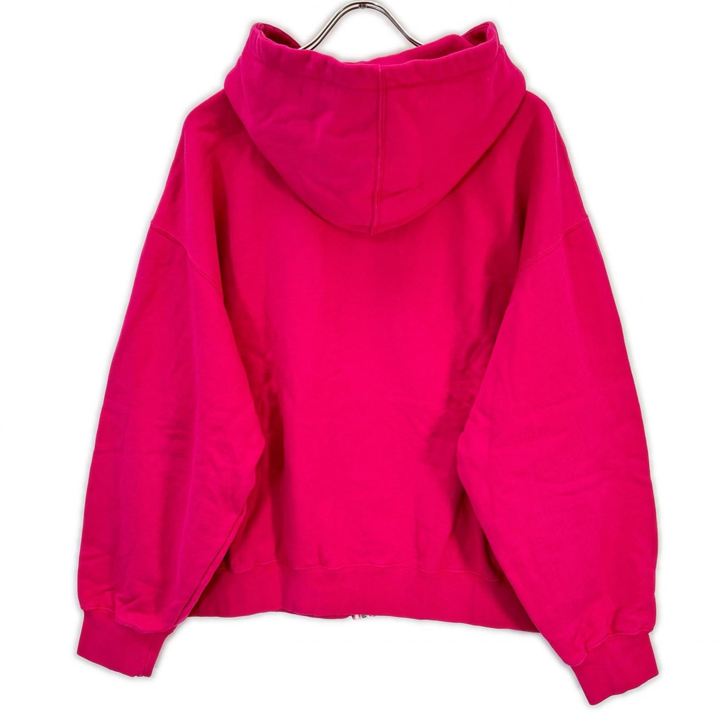Supreme 25FW Small Box Zip Up Hooded Sweatshirt Pink Size X