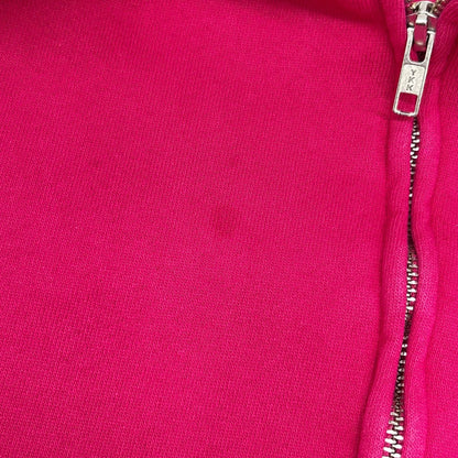 Supreme 25FW Small Box Zip Up Hooded Sweatshirt Pink Size X