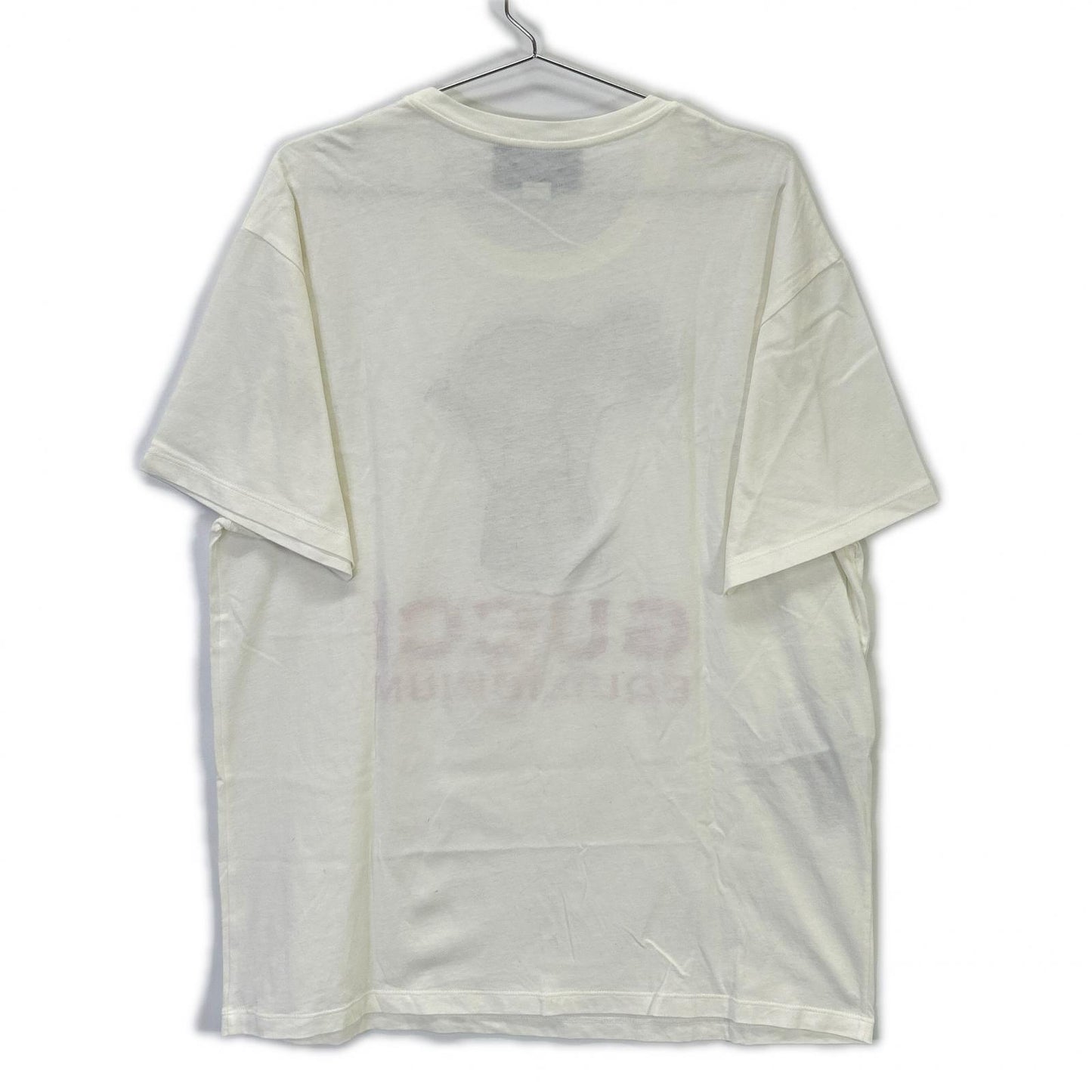 GUCCI 615044 Pig Embroidery T-Shirt White Size L