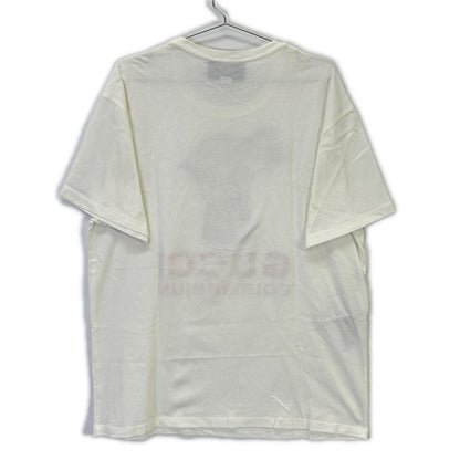GUCCI 615044 Pig Embroidery T-Shirt White Size L