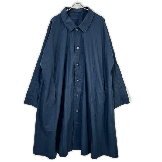 Porter Classic Navy Stand Collar Coat Size 4