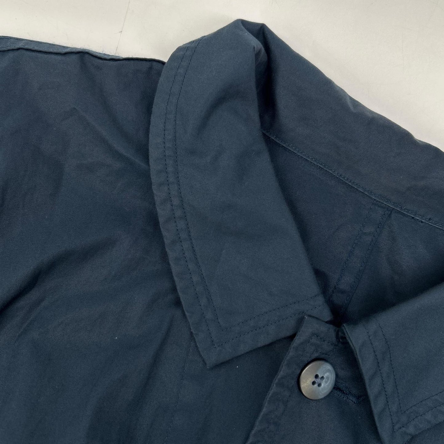 Porter Classic Navy Stand Collar Coat Size 4
