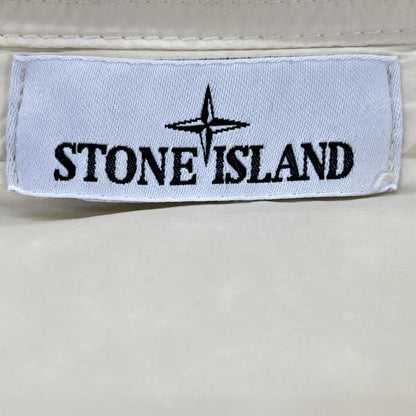 STONE ISLAND 23AW Nylon Stretch Hooded Jacket White Size M