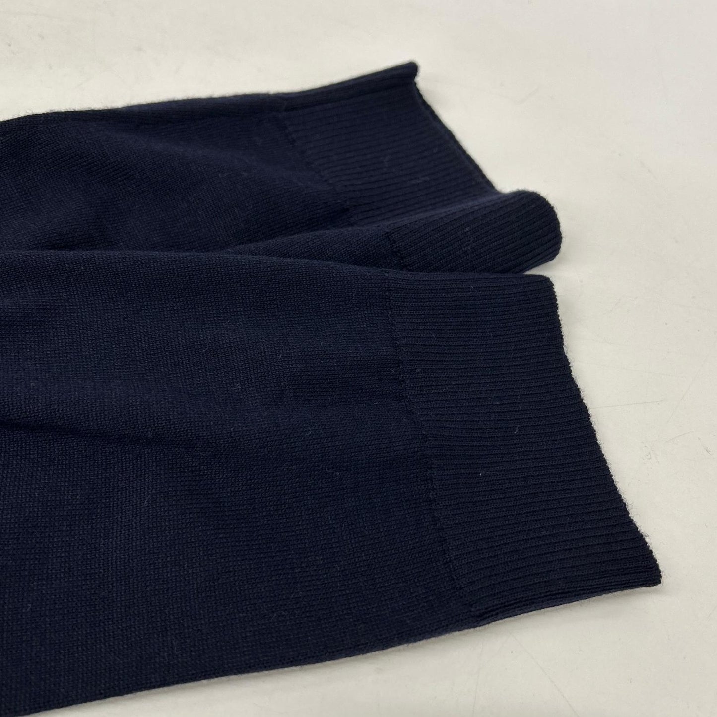 GUCCI Navy Wool Cardigan Size L