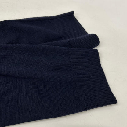 GUCCI Navy Wool Cardigan Size L