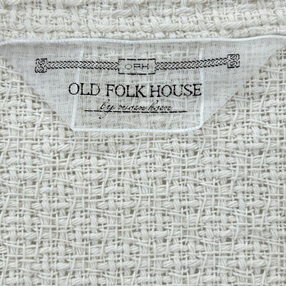 OLD FOLK HOUSE Ivory Rope Jacket Size 3