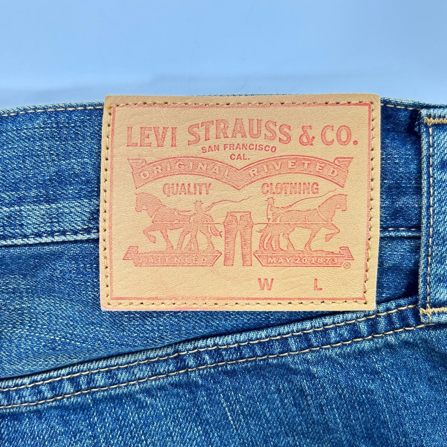 JUNYA WATANABE MAN Blue Denim Pants Size S