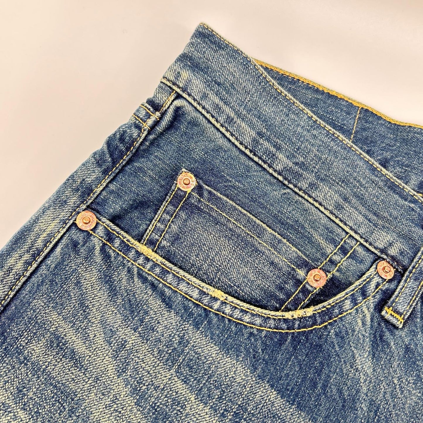 JUNYA WATANABE MAN Blue Denim Pants Size S