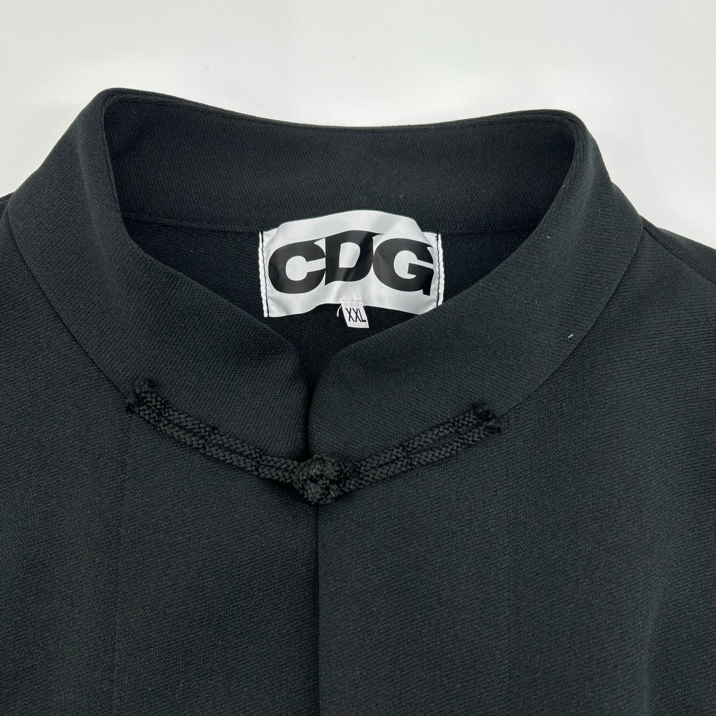 CDG Black China Jacket Size XXL