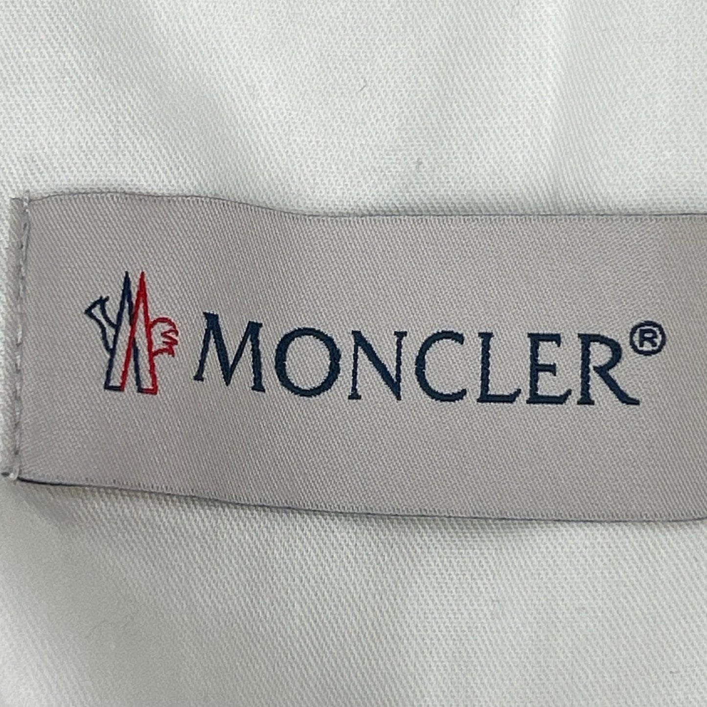 MONCLER White PANTALONE SPOTIVO Casual Pants Size 50