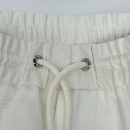 MONCLER White PANTALONE SPOTIVO Casual Pants Size 50