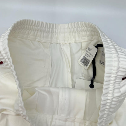 MONCLER White PANTALONE SPOTIVO Casual Pants Size 50