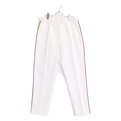 MONCLER White Cotton Sideline Easy Pants Size 48