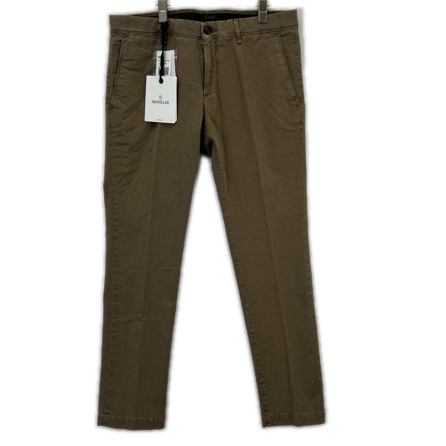 MONCLER Brown PANTALONE SPOTIVO Casual Pants Size 50
