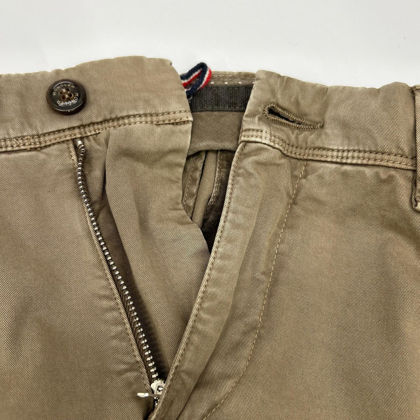 MONCLER Brown PANTALONE SPOTIVO Casual Pants Size 50