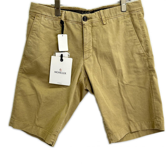MONCLER Beige PANTALONE BERMUDA Shorts Pants Size 48