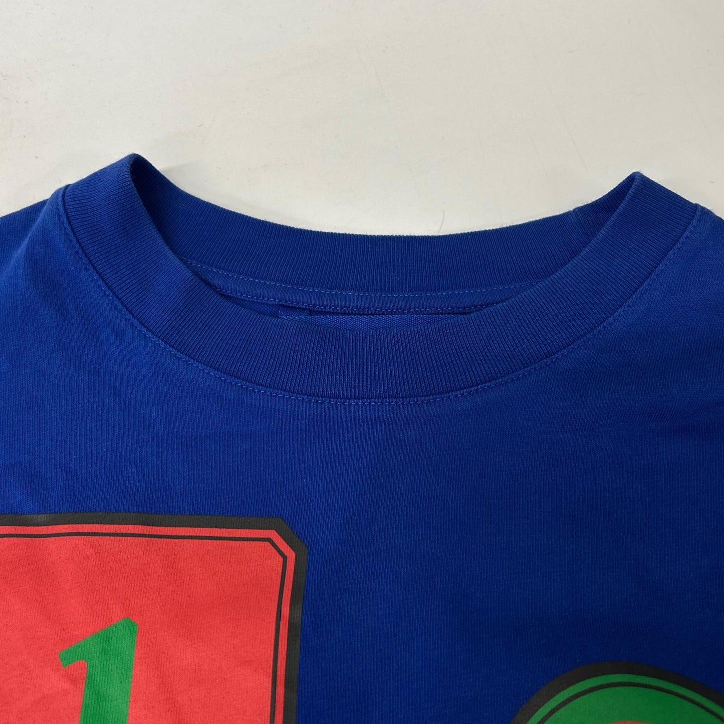 MONCLER '21 Genius Blue Graphic T-Shirt Size XS