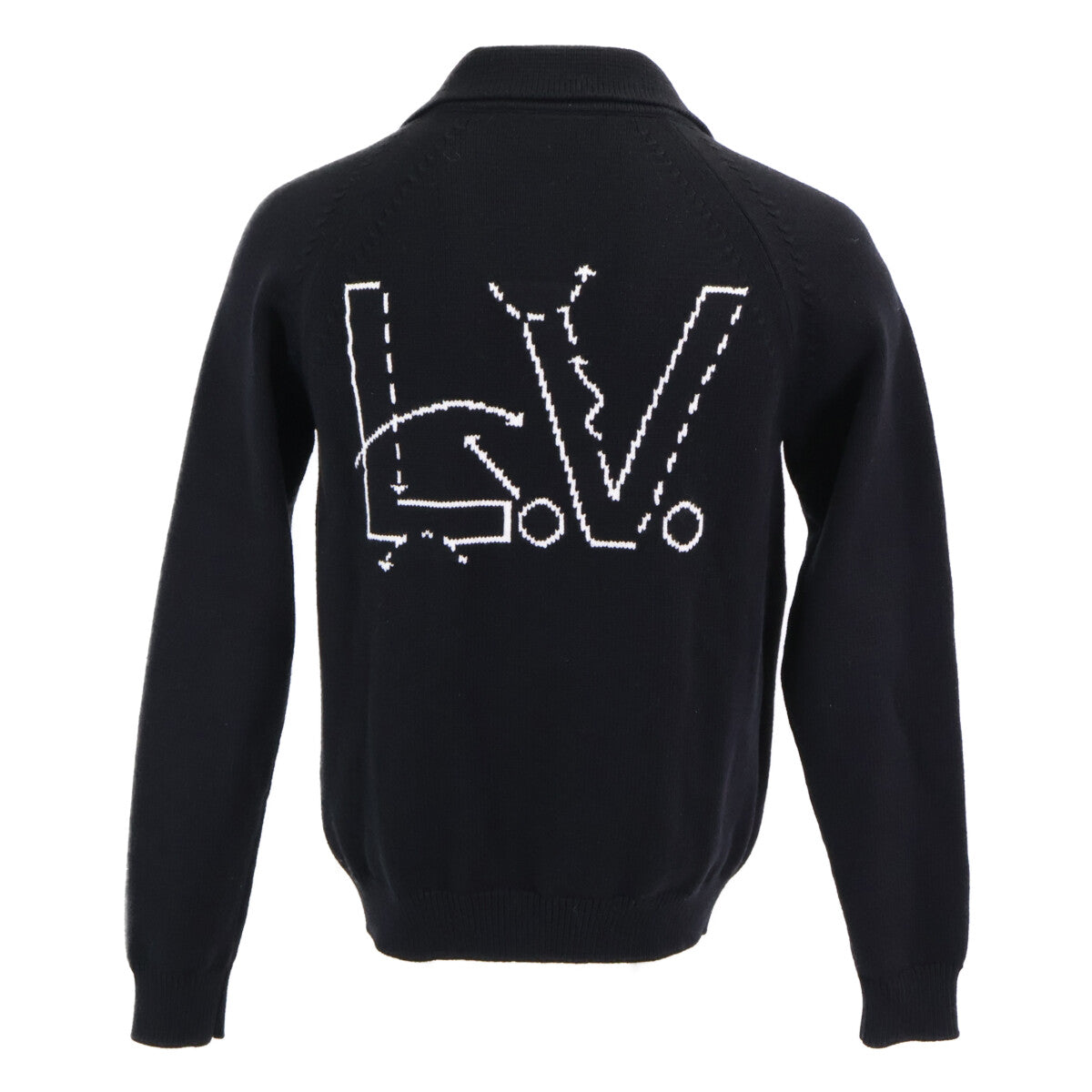 LOUIS VUITTON x NBA Giant Monogram Cardigan Black Size XS