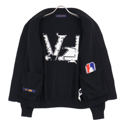 LOUIS VUITTON x NBA Giant Monogram Cardigan Black Size XS