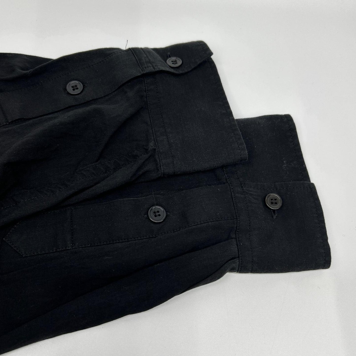 Yohji Yamamoto PH Black Cellulose Oversized Shirt Size 4