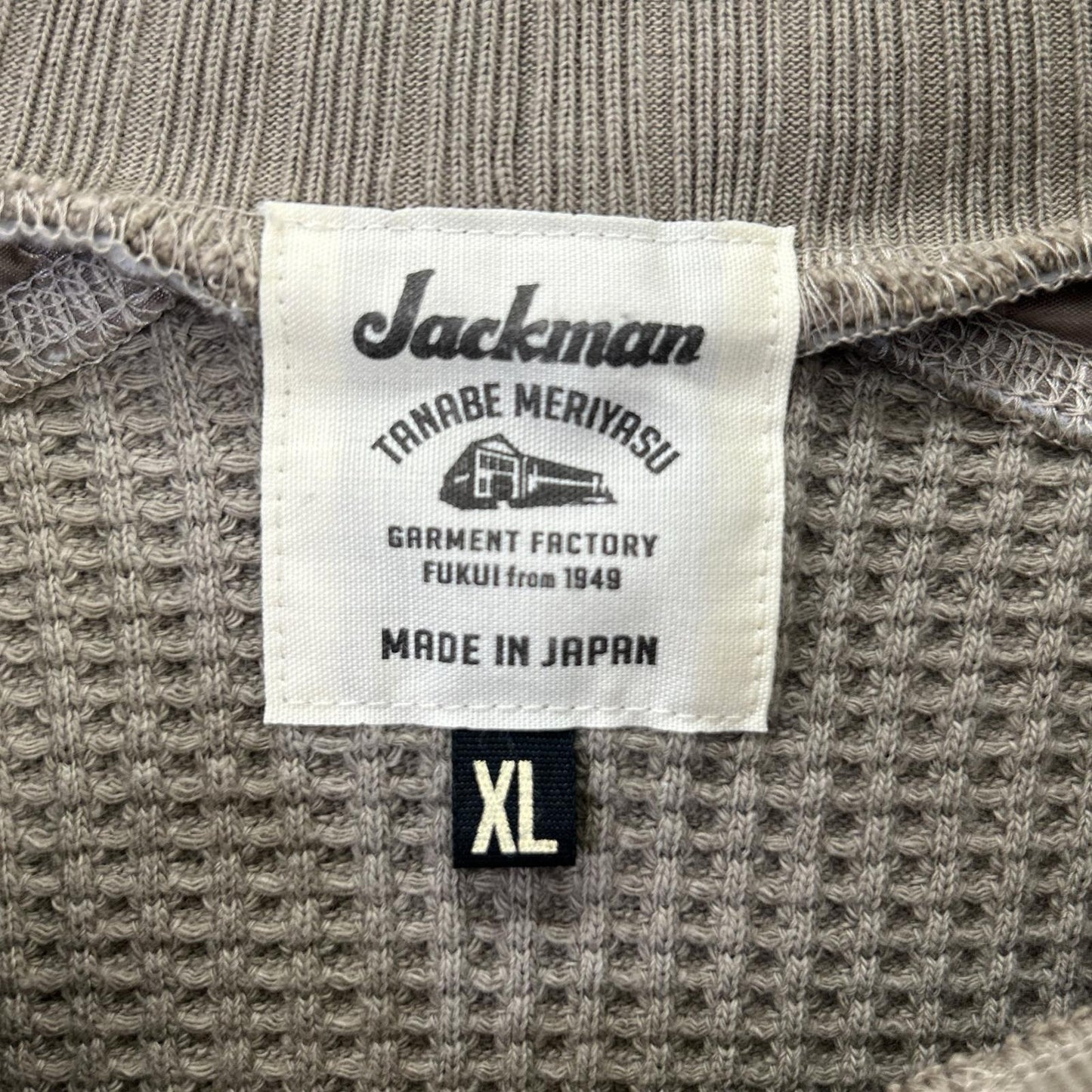 Jackman Khaki x Lavenham Waffle Armored Midneck Size XL