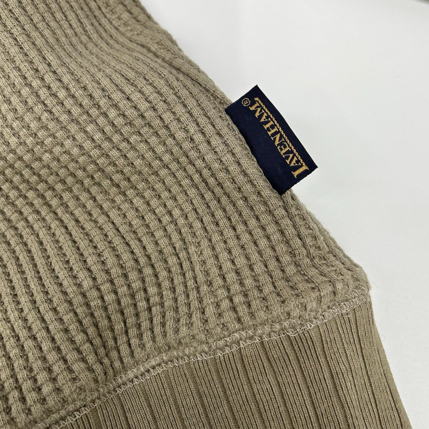 Jackman Khaki x Lavenham Waffle Armored Midneck Size XL
