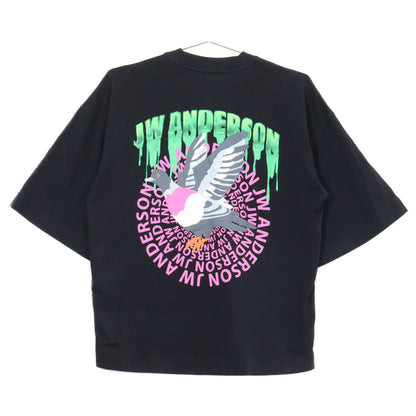 J.W.Anderson Black Slime Logo T-Shirt Size XXS