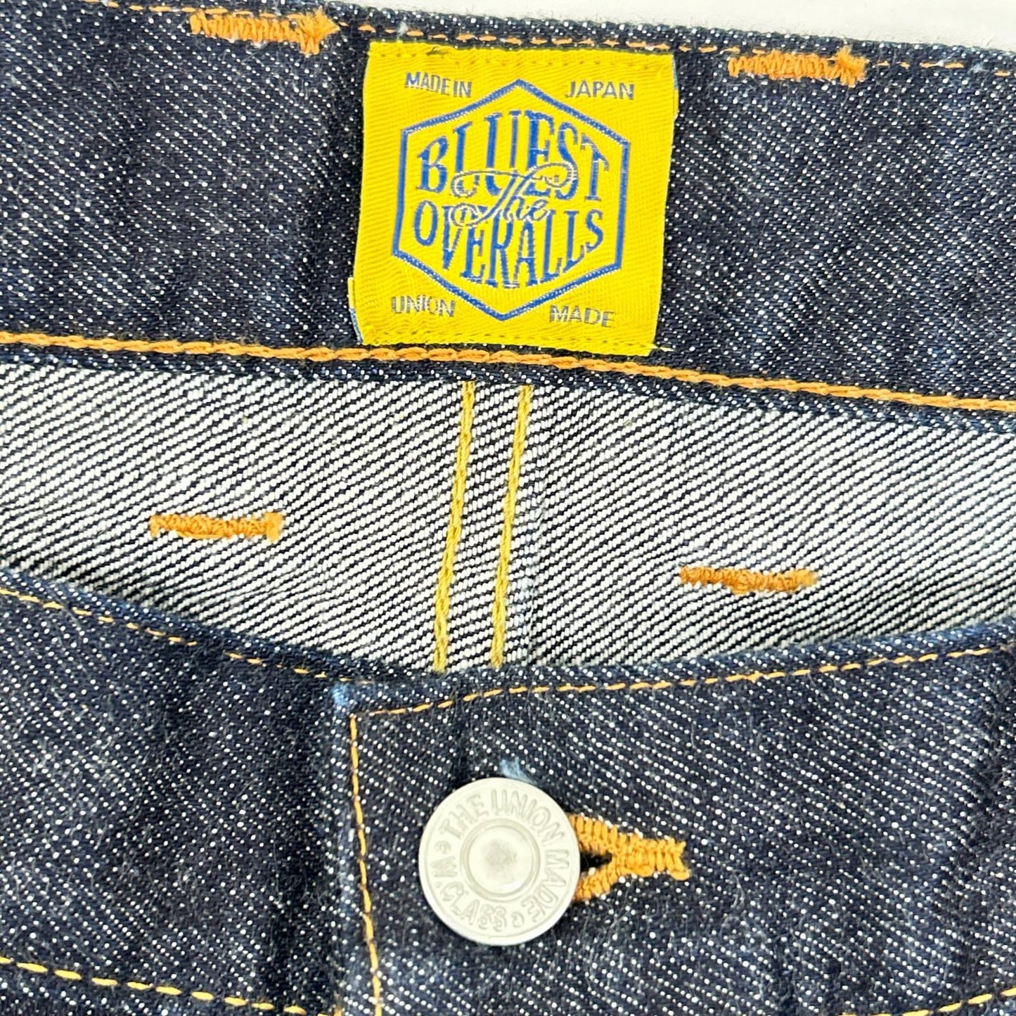 THE BLUEST OVERALLS Indigo TT Denim Pants Size 38