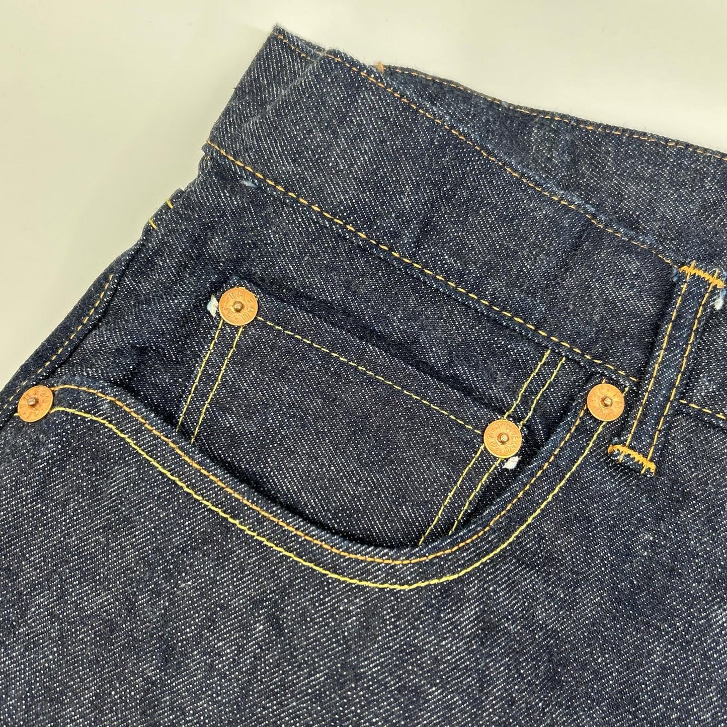 THE BLUEST OVERALLS Indigo TT Denim Pants Size 38