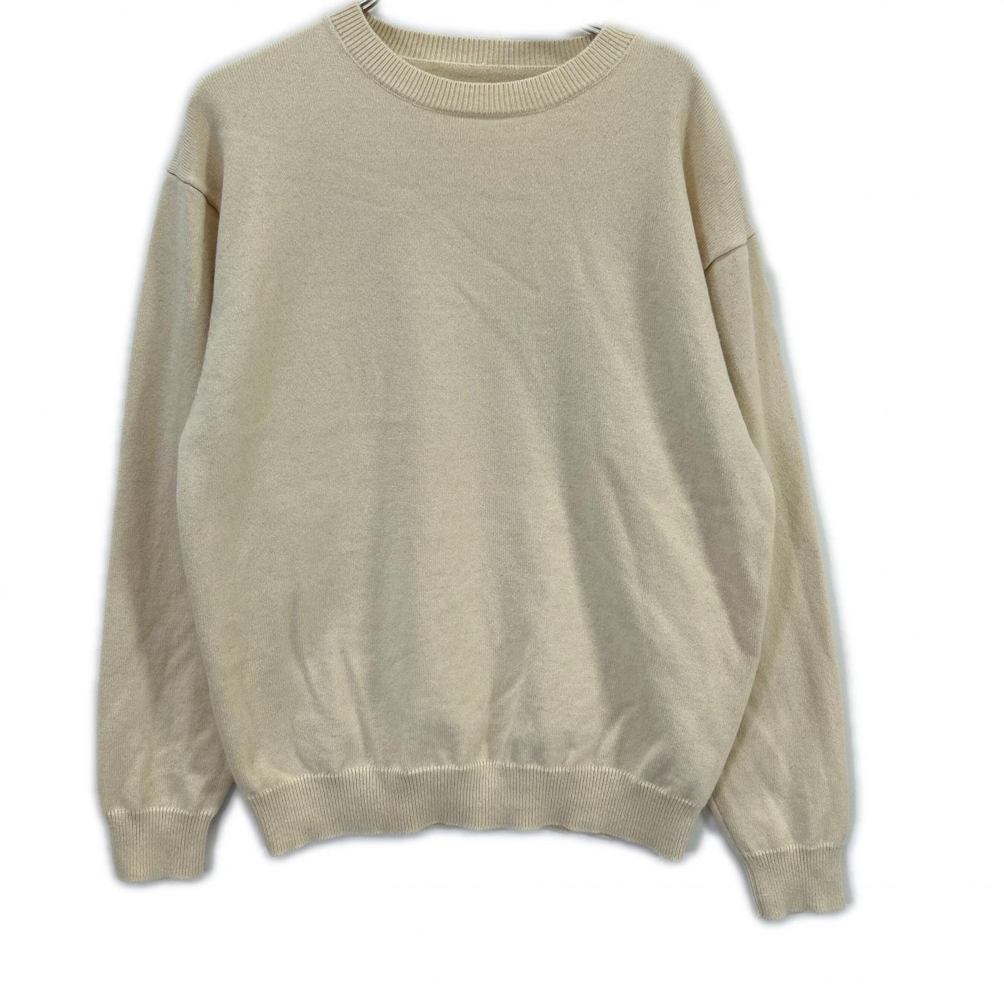 Yonetomi Ivory RIGID 100% Cashmere Sweater Size 3