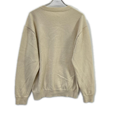 Yonetomi Ivory RIGID 100% Cashmere Sweater Size 3