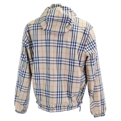 BURBERRY Nova Check Reversible Hoodie Jacket Black Size M