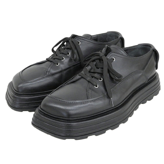 JILSANDER 23SS Square Toe Commando Shoes Black Size EU 41