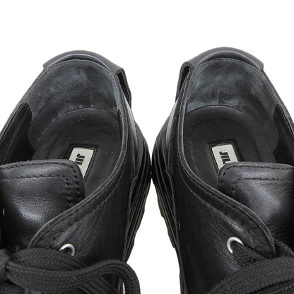 JILSANDER 23SS Square Toe Commando Shoes Black Size EU 41