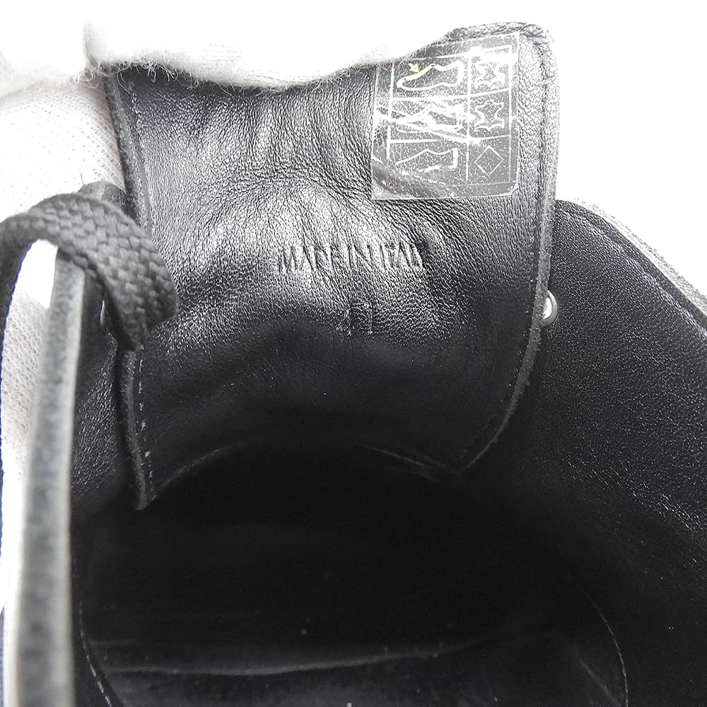 JILSANDER 23SS Square Toe Commando Shoes Black Size EU 41